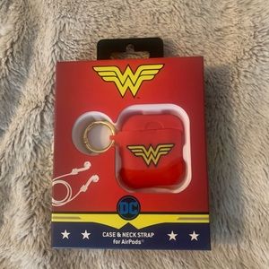 Wonder Women Case and Neck strap for AirPods